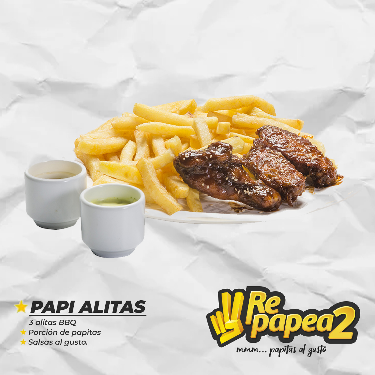 Papi Alitas – Combo – Repapea2 Azogues